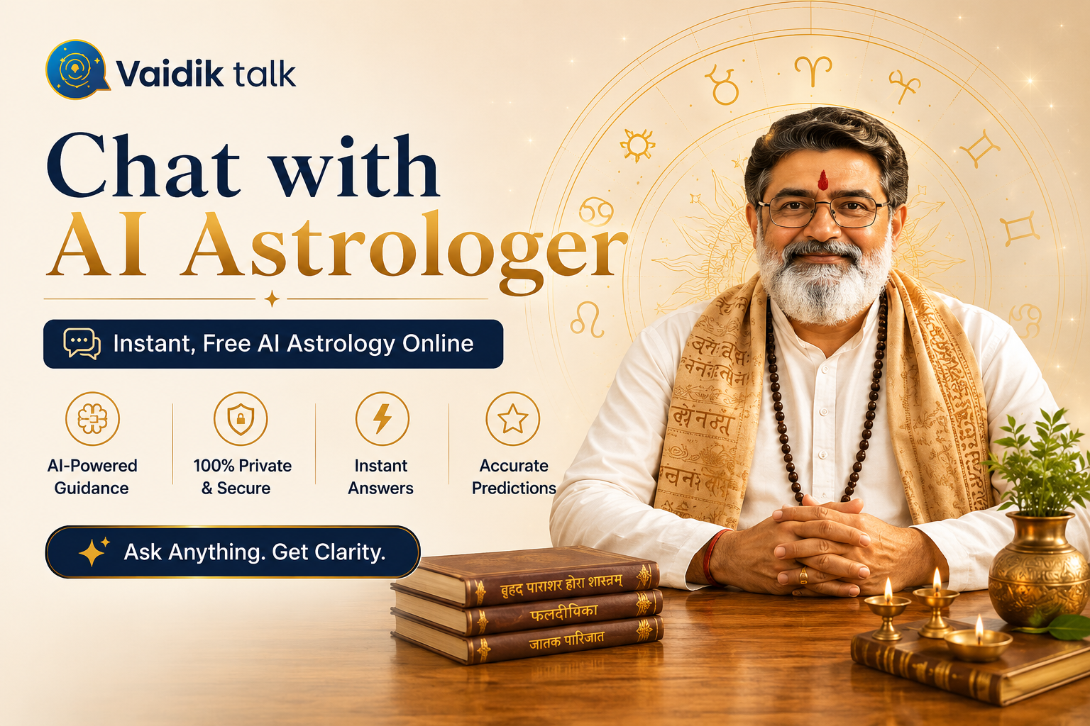 Chat with AI Astrologer — Instant, Free AI Astrology Online