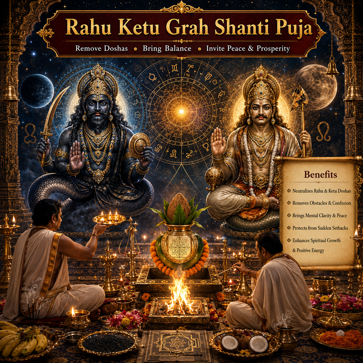 Rahu Ketu Grah Shanti Puja