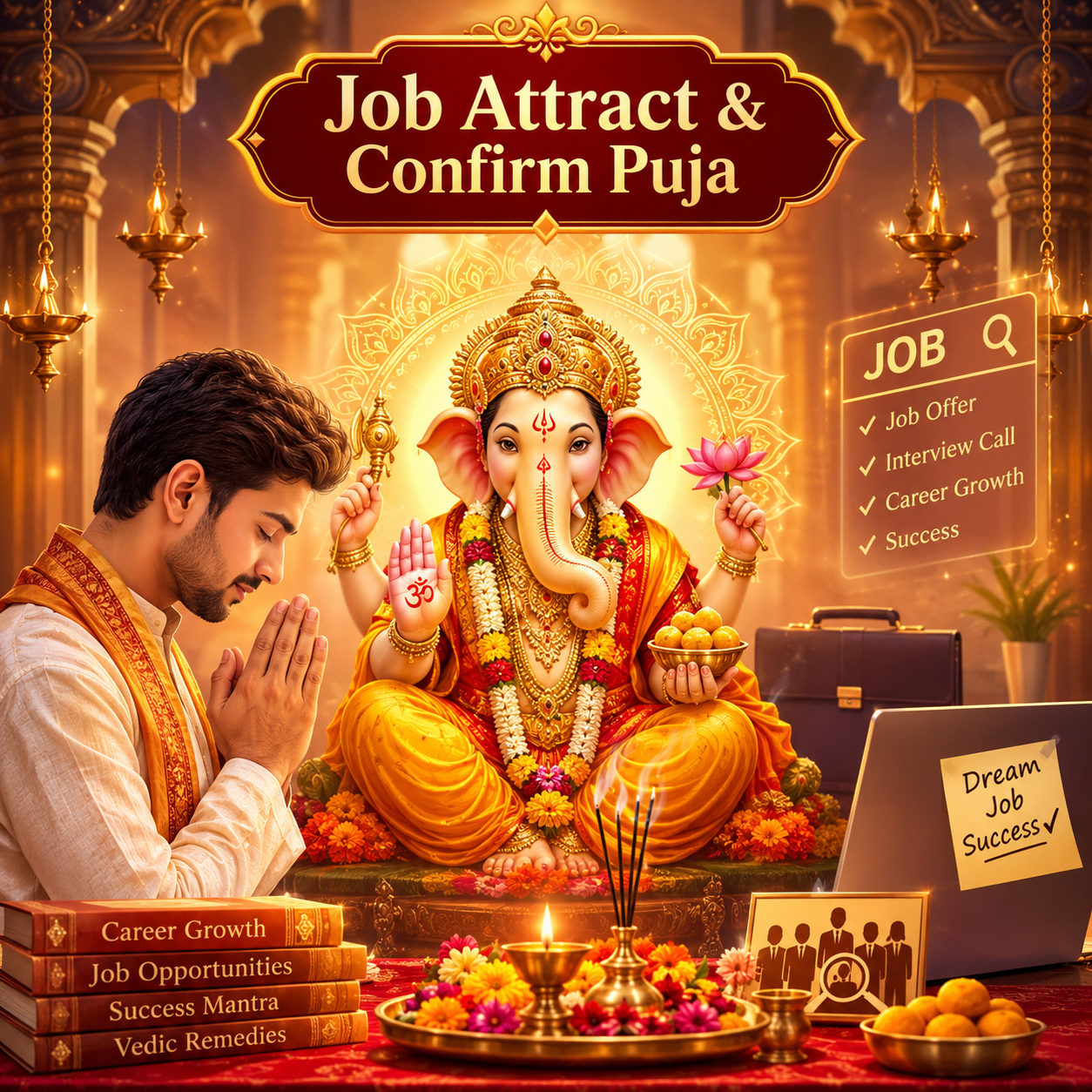Job Attract & Confirm Puja