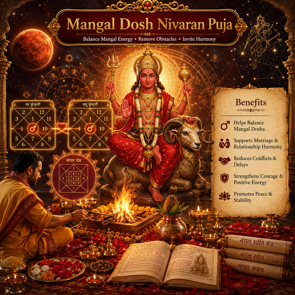 Mangal Dosh Nivaran Puja