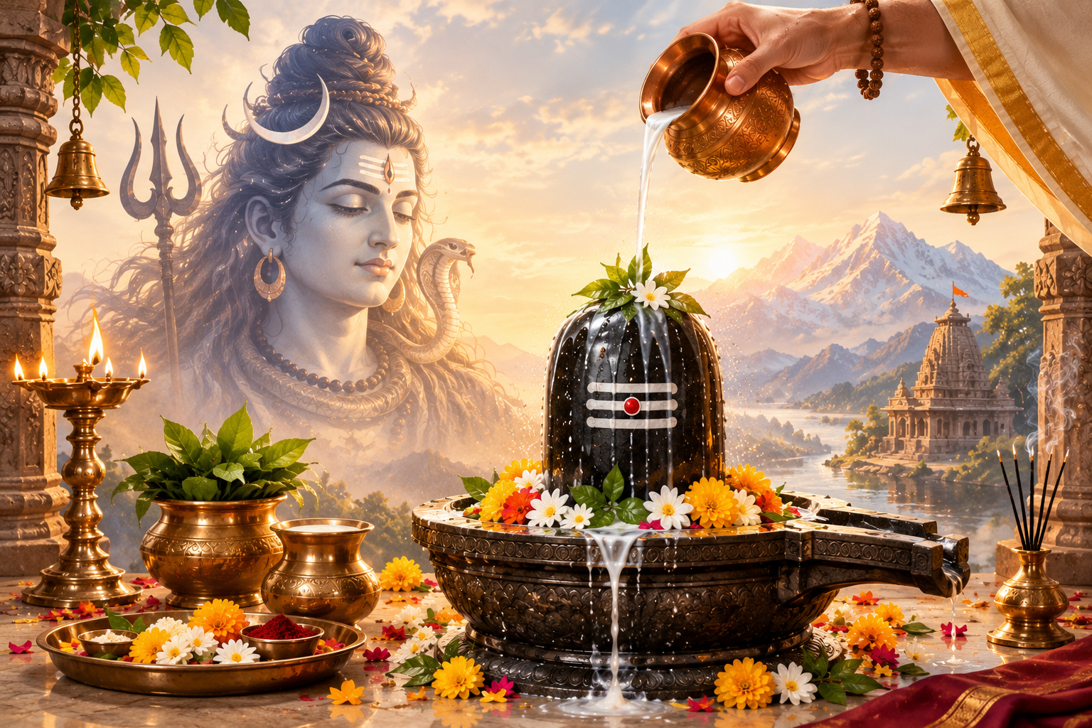 Sawan Rudrabhishek Puja